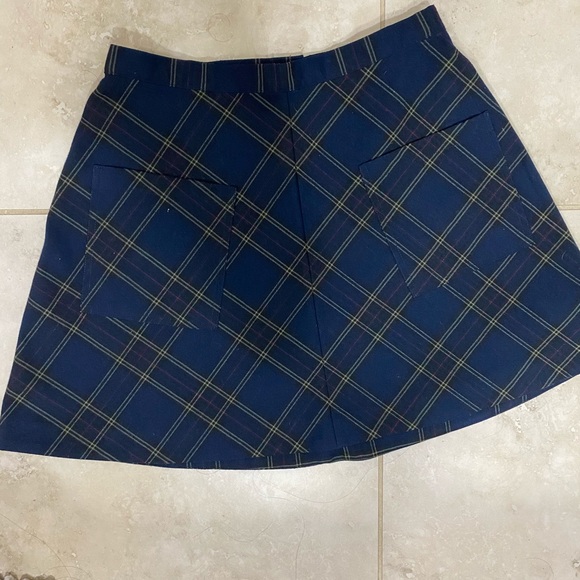 silence + noise Dresses & Skirts - Plaid skater skirt from UO